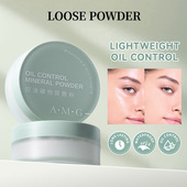 防水控油持久定妆Loose AMG控油矿物质散粉 Powder 款 跨境专供热卖