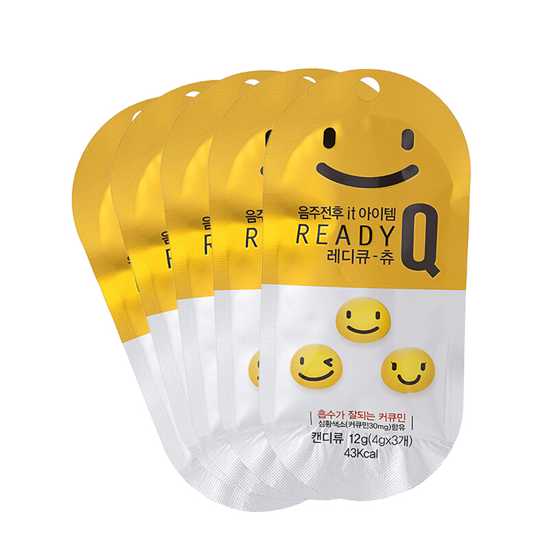 º«¹úÔ×°½ø¿ÚÕýÆ·Ready-QЦÁ³½â¾ÆÌÇÐѾÆÌÇâ¹ûζ3¿Å*5/10´ü°üÓÊ
