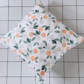 全棉抱枕套不含芯斜纹靠枕套沙发靠枕套床上汽车靠枕套 可订做 包邮