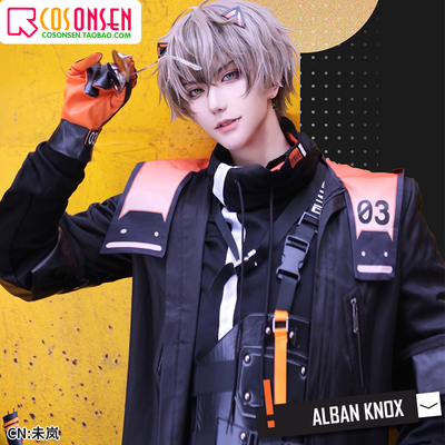 taobao agent COSONSEN Rainbow Society COS clothing NOCYTX Alban Knox Cosplay clothing set male customization