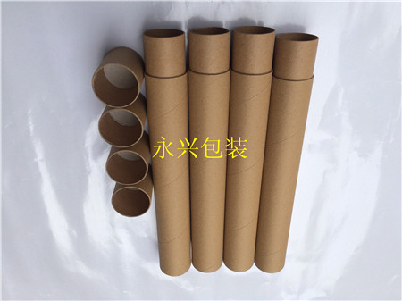 厂家直供螺纹纸筒纸罐A3A4书画筒海报纸筒牛皮色纸管大量现货图片