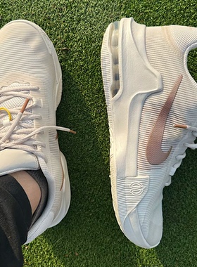 Nike耐克 Air Max Impact 4 白黑灰 低帮实战篮球鞋 DM1124-008