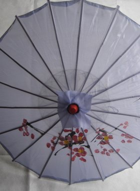 古商堂小号浅紫色绸布伞绢纱丝绸工艺伞舞蹈道具礼品伞商场装饰伞