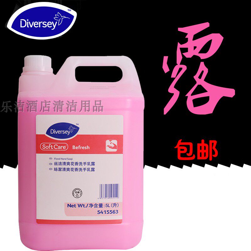 泰华施 5415563 清爽花香洗手乳露 洗手液 大桶 包邮5升装