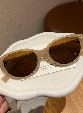 2025新款猫眼墨镜女近视可配度数高级感防紫外线偏光太阳镜UV400