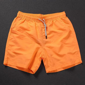 沙滩裤 外穿宽松居家裤 短裤 夏季 衩 男运动速干透气四分裤 潮仑布夏季