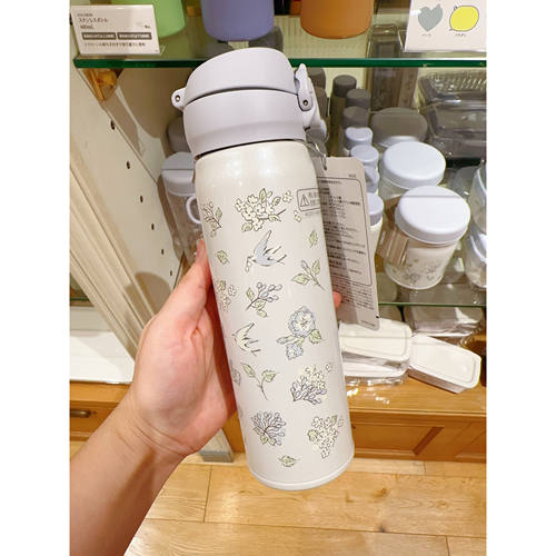 日本afternoon tea2026新款花卉系列保温水壶 THERMOS合作款