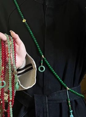 一款多戴长款项链百搭民族风配饰