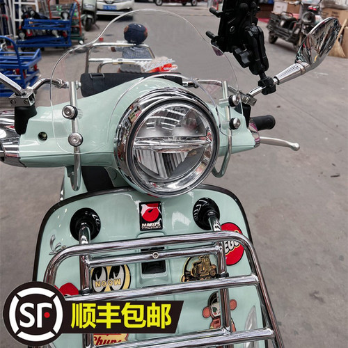 vespa挡风玻璃30GTS300春天冲刺