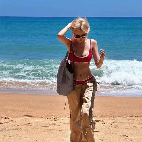 2024夏季新款性感辣妹吊带背心