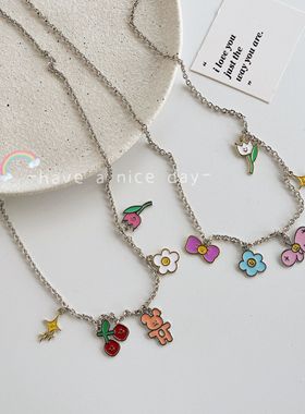 男女可爱卡通潮流嘻哈接头