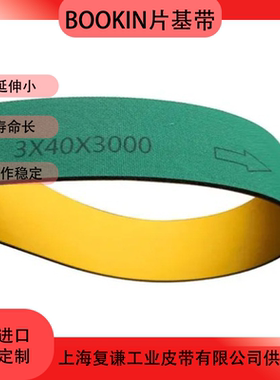 片基带 BOOKIN传动平皮带黄绿片基带绽带西格林HABASIT传送带代理