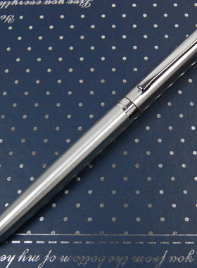 外贸单B1金属不锈钢圆珠笔原子笔滚珠笔油性笔芯旋转出芯K709