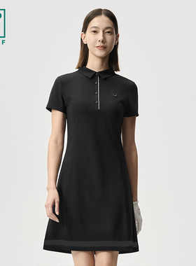 Fila/斐乐夏季新款女子户外时尚休闲运动高尔夫连衣裙A11W525322F