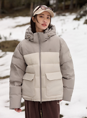 Fila/斐乐冬季新款男子户外场下健身防水透湿羽绒服A51M441902F