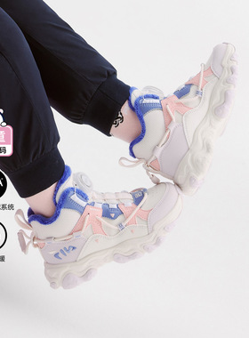 Fila/斐乐FLUID 5 BOOTS猫爪女小童经典生活儿童棉鞋K14G443905F