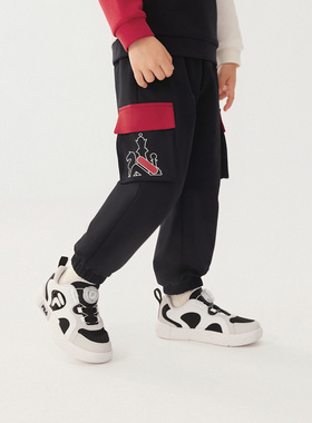 Fila/斐乐秋季新款男小童户外时尚经典生活梭织长裤K11B531802F