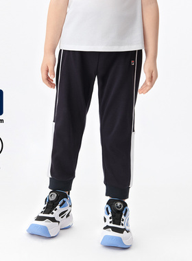 Fila/斐乐夏季新款男大小童户外时尚休闲运动针织长裤K61B521601U