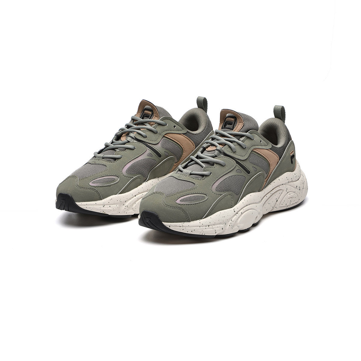 斐乐缓震男子系带MARSII运动鞋