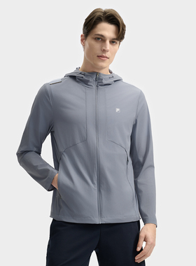 Fila/斐乐秋季新款男子户外时尚休闲运动舒适梭织外套F11M523703F