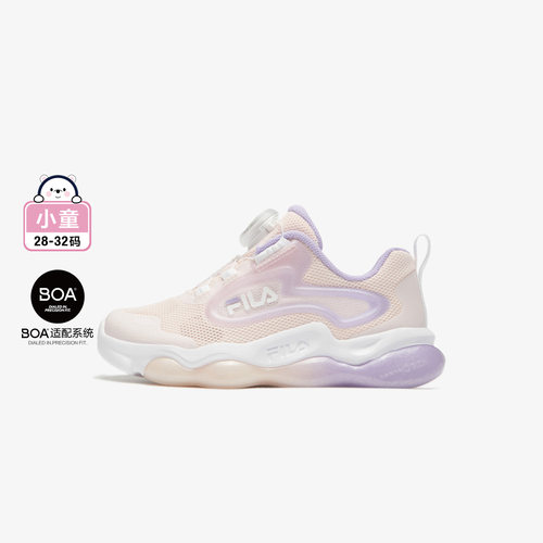 斐乐橡胶流星鞋女小童儿童闪灯鞋