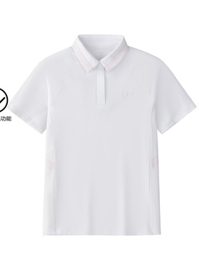 Fila/斐乐夏季新款女中大童户外高尔夫系列短袖POLO衫K12G533118F