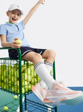 Fila/斐乐NEON3彩弹鞋3代女中大童春季轻便休闲运动鞋K15G432401F