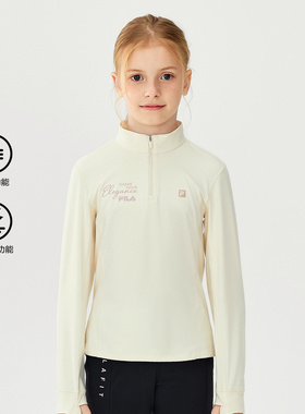 Fila/斐乐秋季新款女中大童户外时尚休闲运动长袖T恤K12G543204F