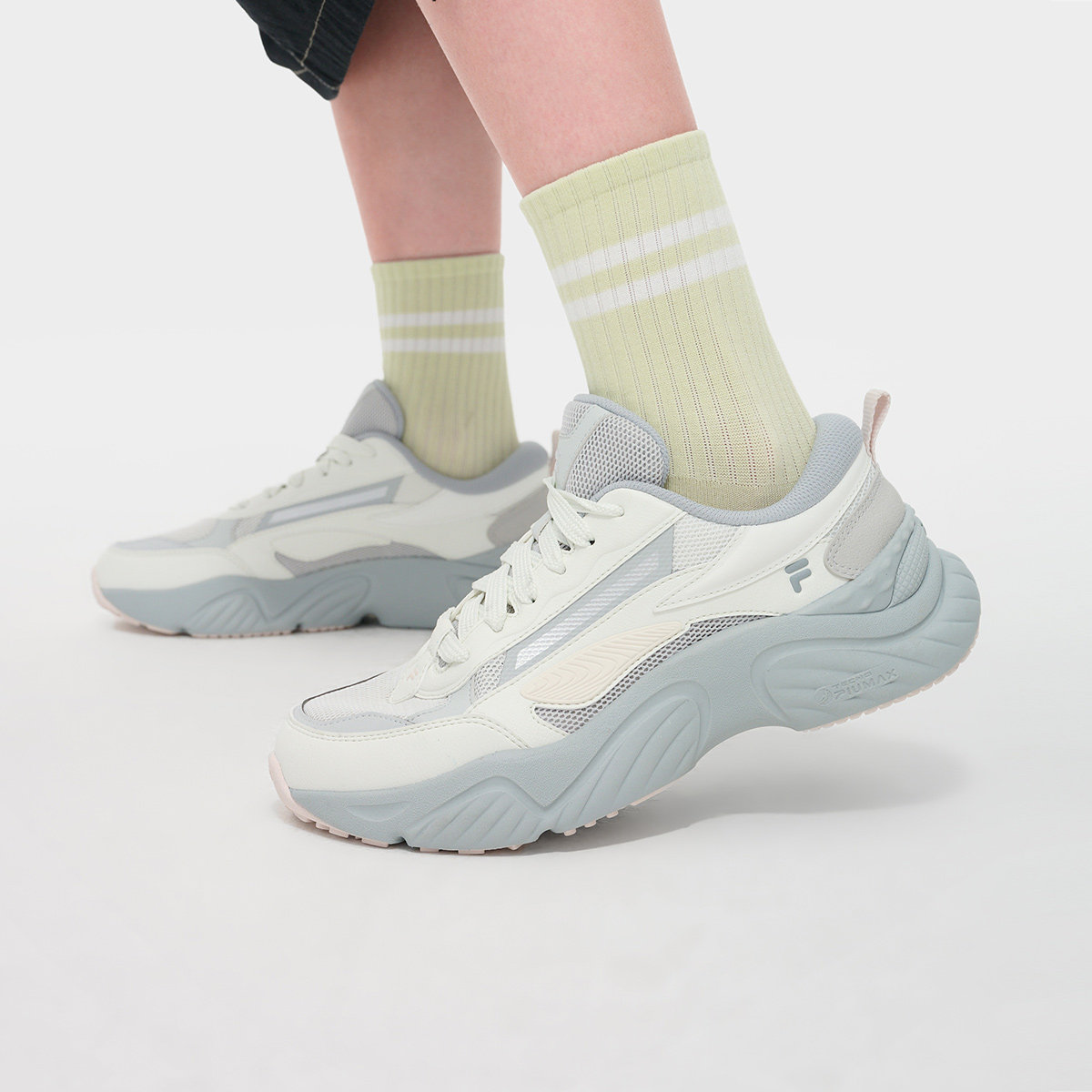 FILA/斐乐CONCH DX海螺鞋女子潮流运动机能潮鞋T12W431501F