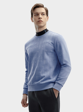 Fila/斐乐秋季新款男子户外时尚休闲高端商务套头卫衣F11M412203F