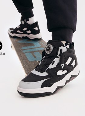 Fila/斐乐夏季MAMBO街舞男中大童旋钮BOA儿童经典板K15B511301F