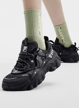 Fila/斐乐秋季FLUID 5猫爪5代女子时尚休闲复古运动鞋F62W532194F