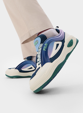 Fila/斐乐 MIX2 PRO舞动鞋2代男子时尚休闲复古板鞋F12M432208F