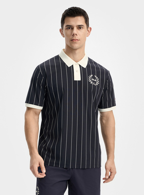 Fila/斐乐夏季新款男子户外时尚休闲网球短袖POLO衫A11M533118F