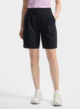 Fila/斐乐夏季新款女子户外时尚休闲运动舒适梭织短裤F11W533804F