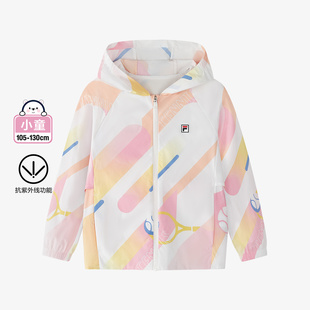 Fila/斐乐秋季新款女小童户外时尚休闲网球系列防晒服K11G523701F