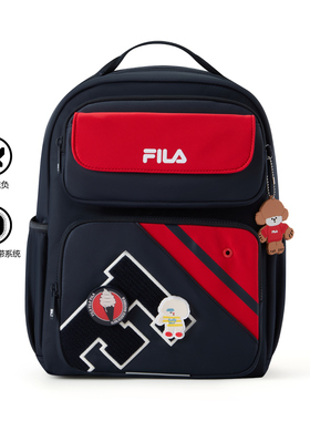 Fila/斐乐 X SEUNGYOUN KIM联名男女中大童运动双肩包K18B614103F