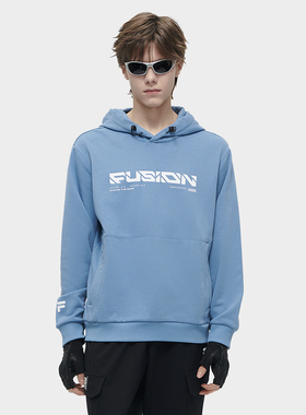 Fila/斐乐秋季新款男子户外时尚休闲潮流运动连帽卫衣T11M411204F