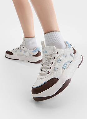 Fila/斐乐秋季新款BOHO女子户外时尚休闲运动复古板鞋F12W532220F