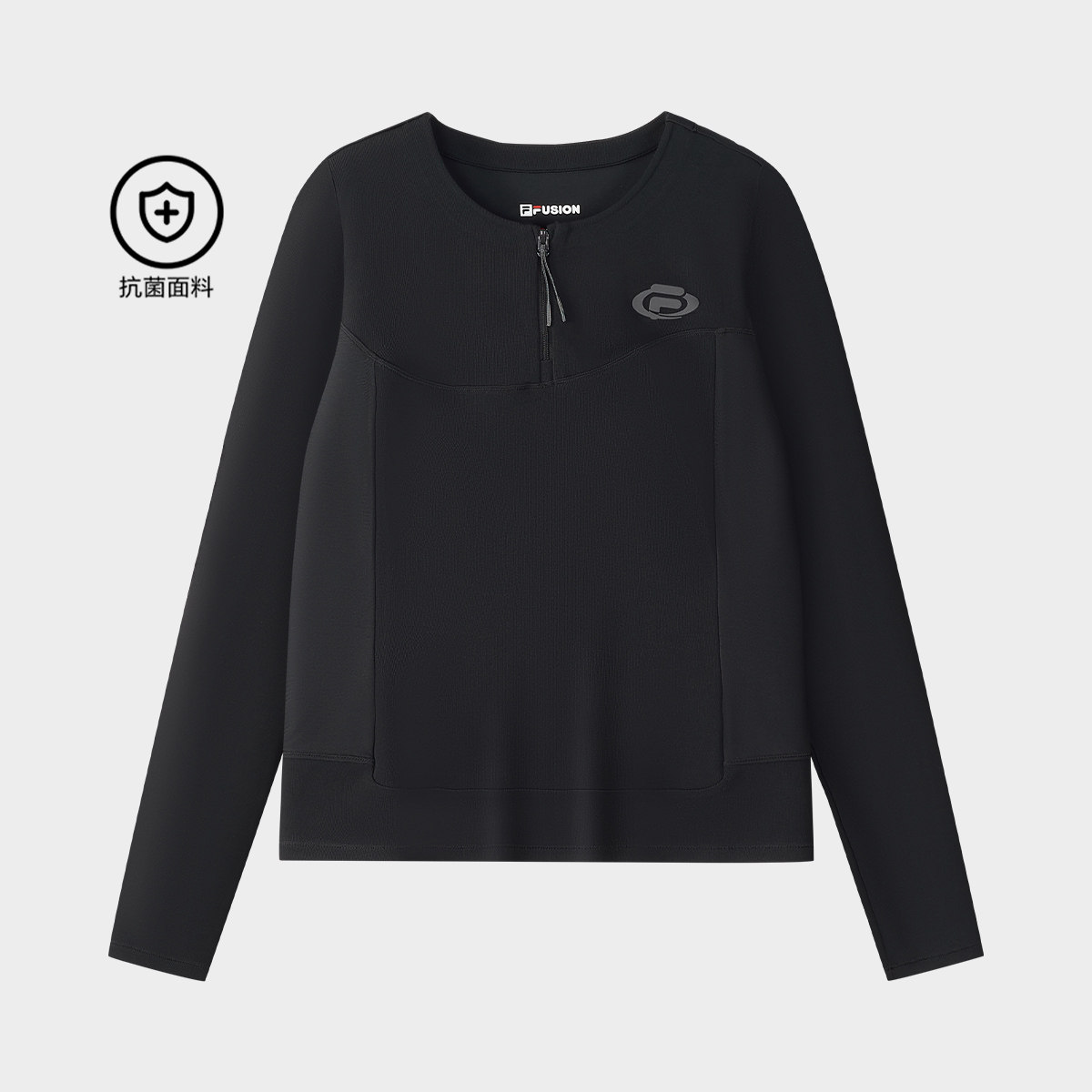 Fila/斐乐秋季赵露思同款女子潮流运动修身长袖T恤衫T11W541208F