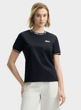 Fila/斐乐夏季新款女子户外时尚休闲运动舒适短袖T恤F11W523108F