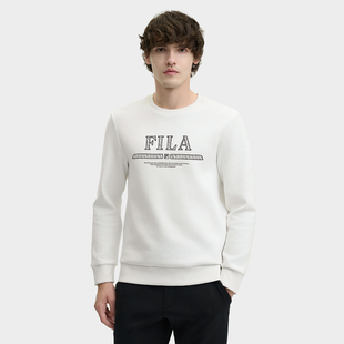 Fila/斐乐男装男式时尚休闲卫衣男日常通勤针织套头衫F61M548299A