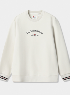 Fila/斐乐2025秋季新款男子时尚舒适休闲套头卫衣F11M548211F