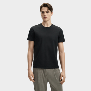 男子高端商务短袖 简约百搭极简T恤F11M432101F Fila2026新款 斐乐