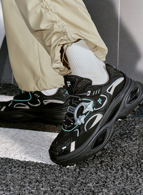 Fila/斐乐女士硬糖3厚底老爹鞋春新款运动休闲鞋T12W511007F