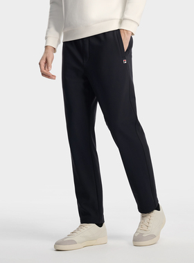 Fila/斐乐冬季新款男士户外时尚百搭休闲运动针织长裤F11M618609F