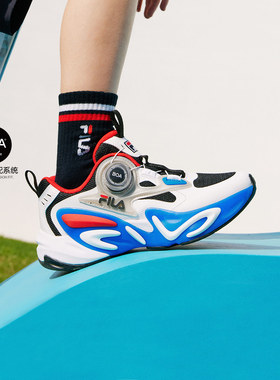 Fila/斐乐夏季新款MIND7男中大童户外儿童复古跑鞋K15B421107F