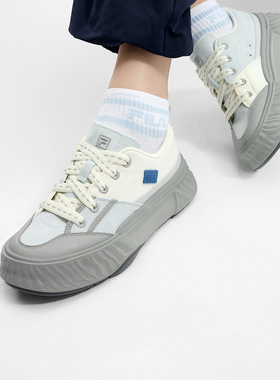 Fila/斐乐秋季新款FOSSO川行女子时尚休闲复古帆布鞋F12W422304A