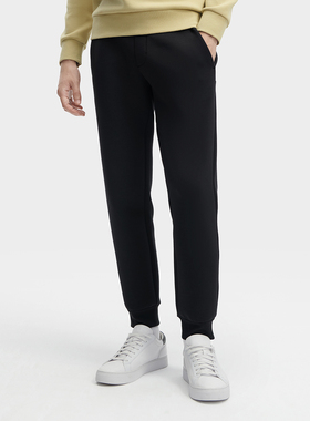 FILA/斐乐2024秋冬新款男时尚休闲针织长裤运动直筒裤F61M443605A