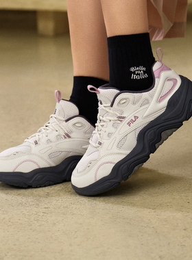 Fila/斐乐 COLLINA山丘鞋女子户外时尚休闲复古运动鞋F12W522130F
